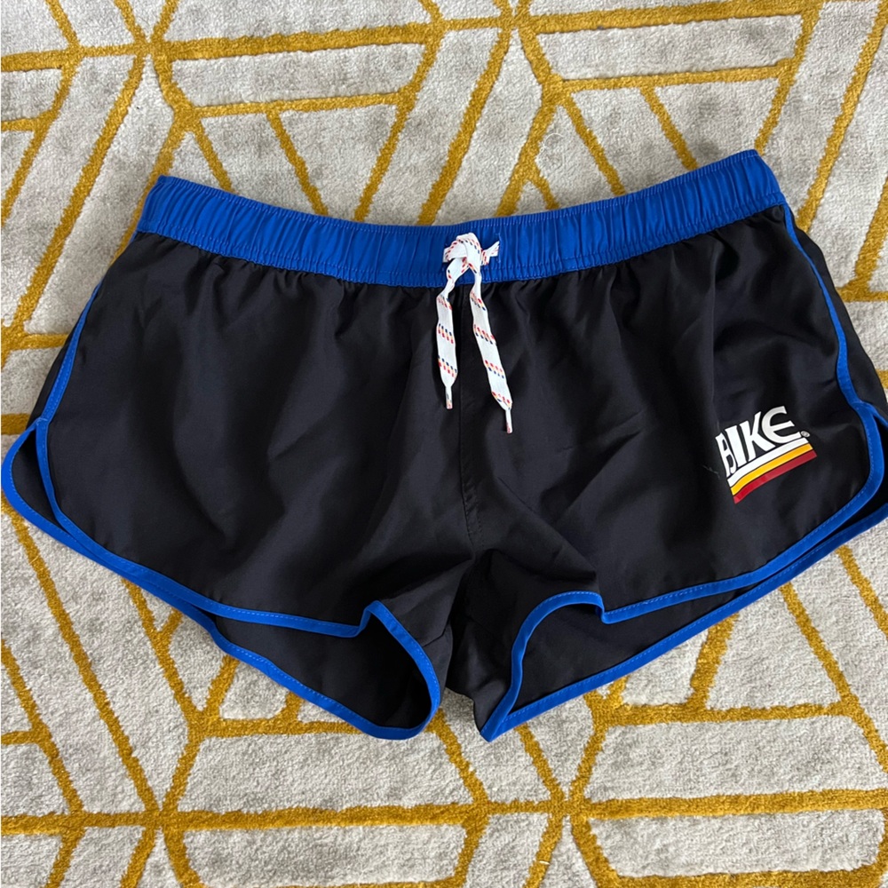 super short bike swim trunks